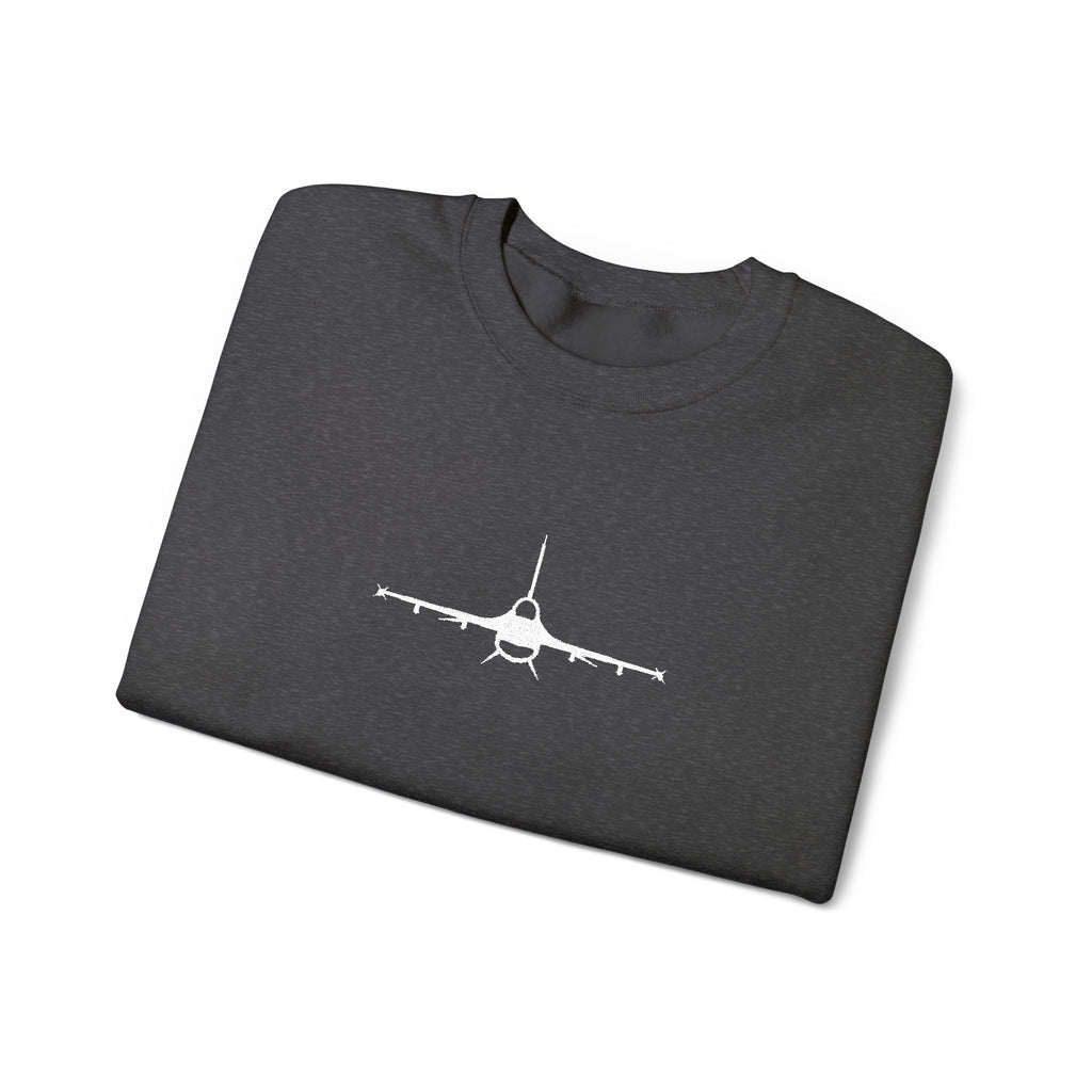 F-16 Embroidered Sweatshirt (Unisex)