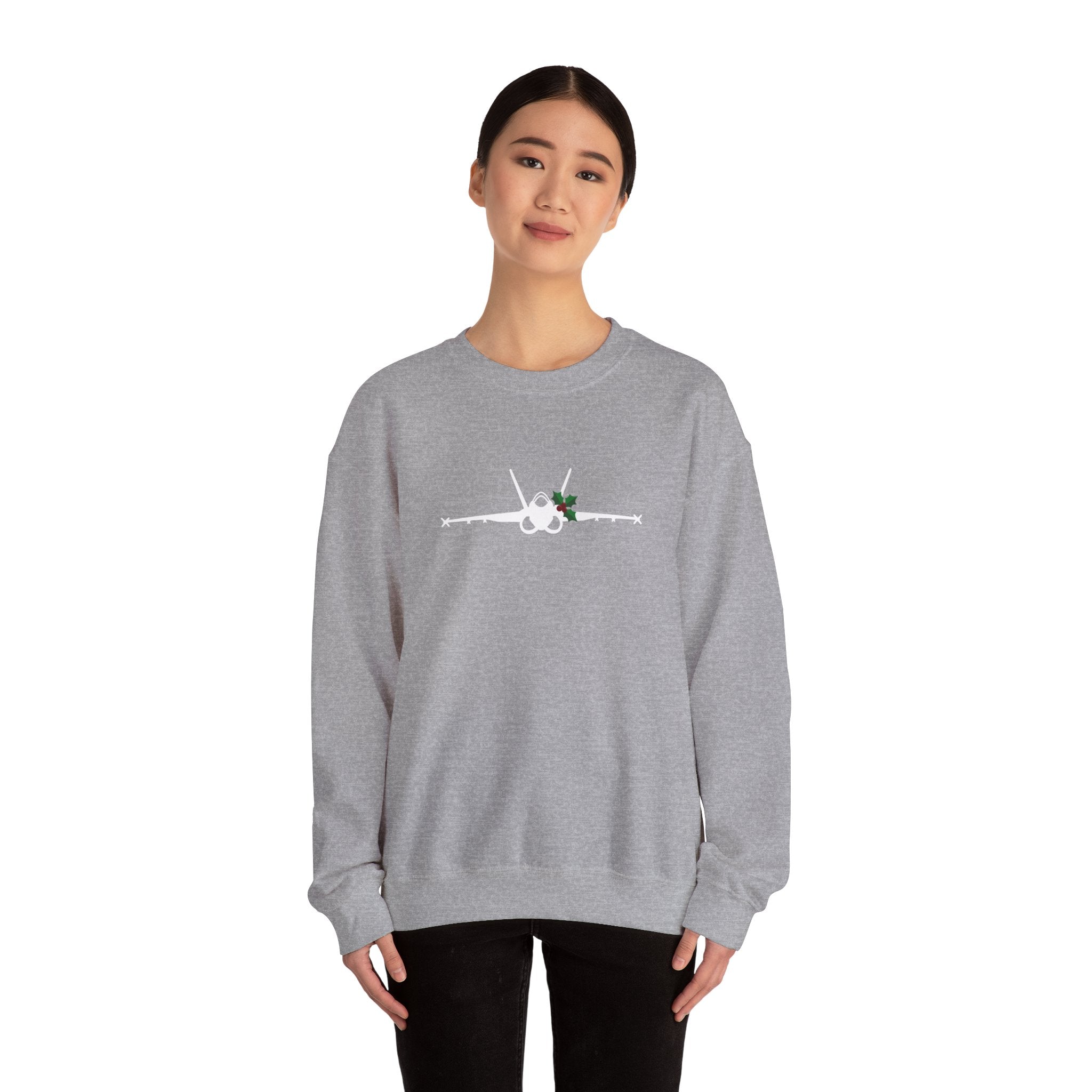 F-18 Holly Silhouette Sweatshirt (Unisex)
