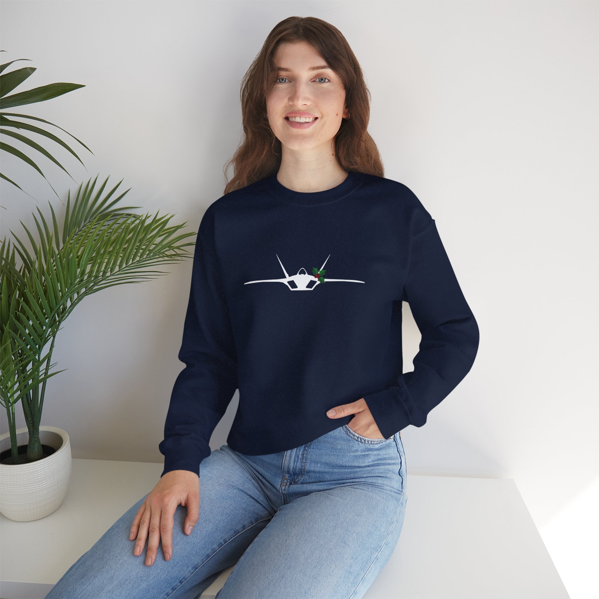 F-22 Holly Silhouette Sweatshirt (Unisex)