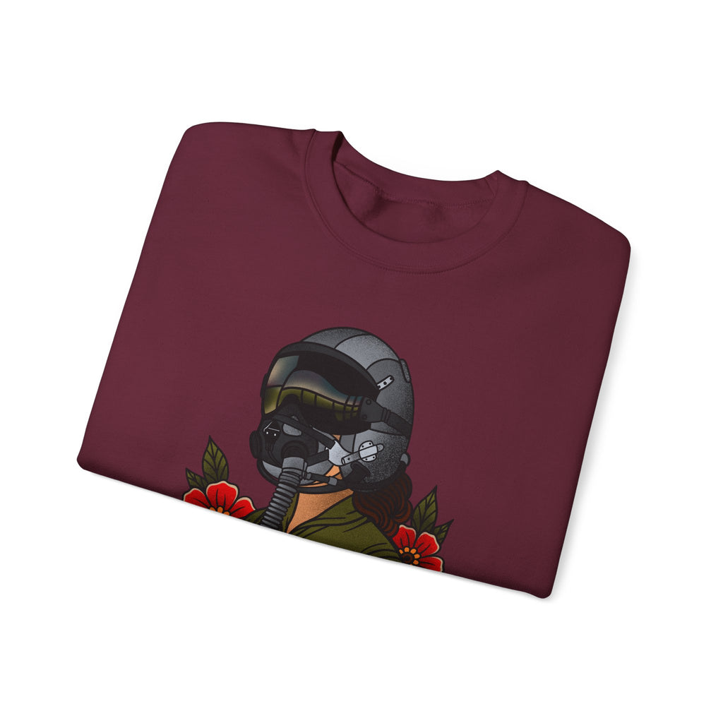 Fighter Pilot Sweatshirt - Fair (Unisex)