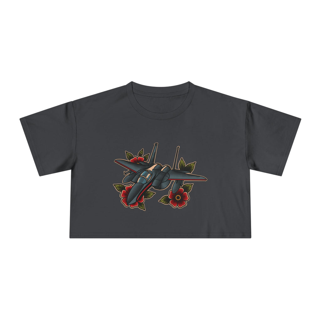 F-15 Tattoo Crop Tee