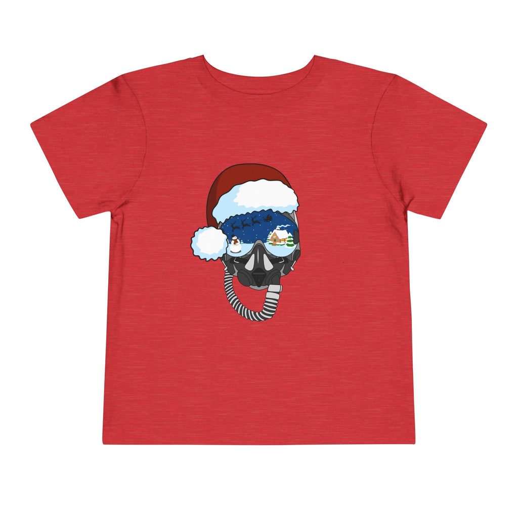 Santa Helmet Tee (Toddler)