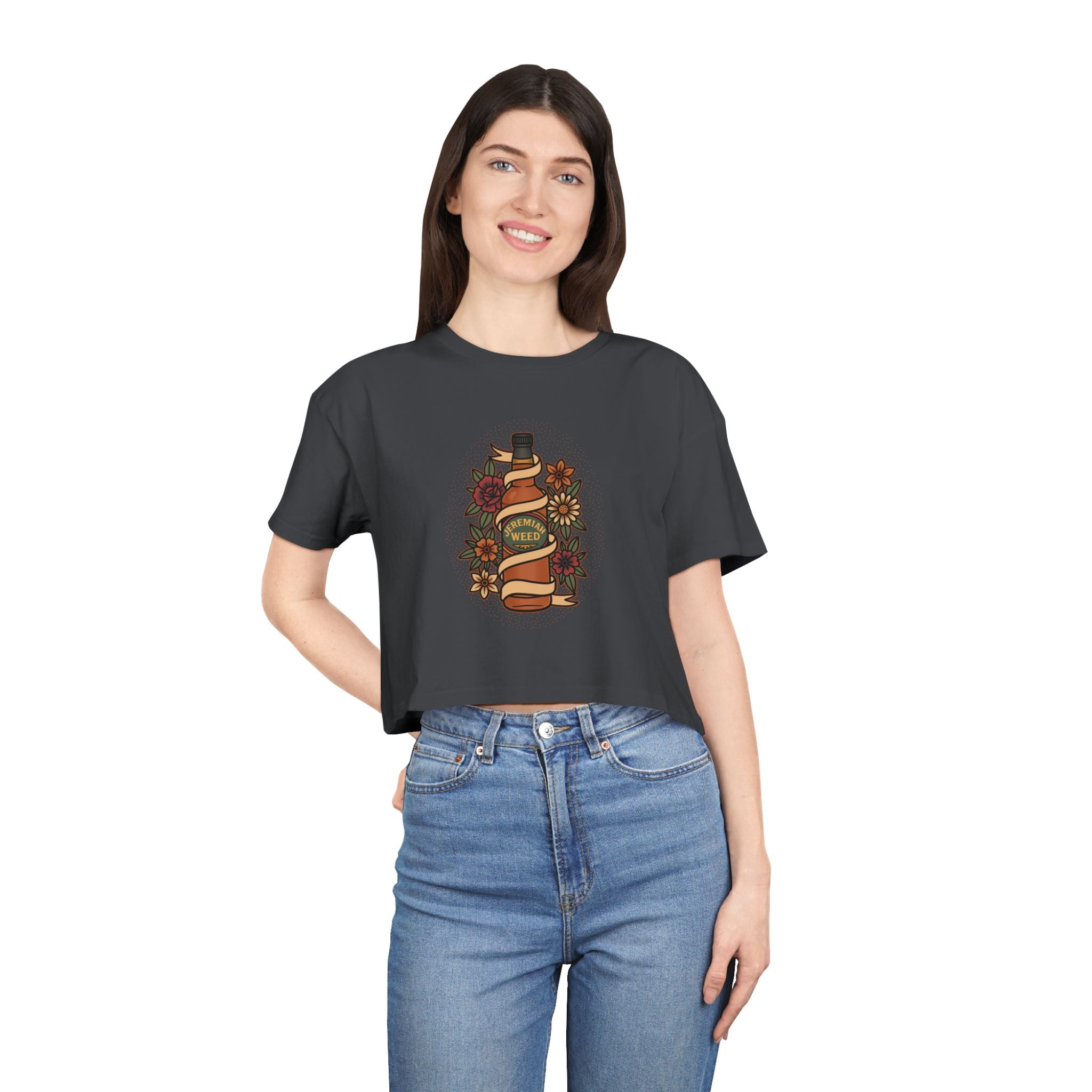Jeremiah Weed Crop Tee