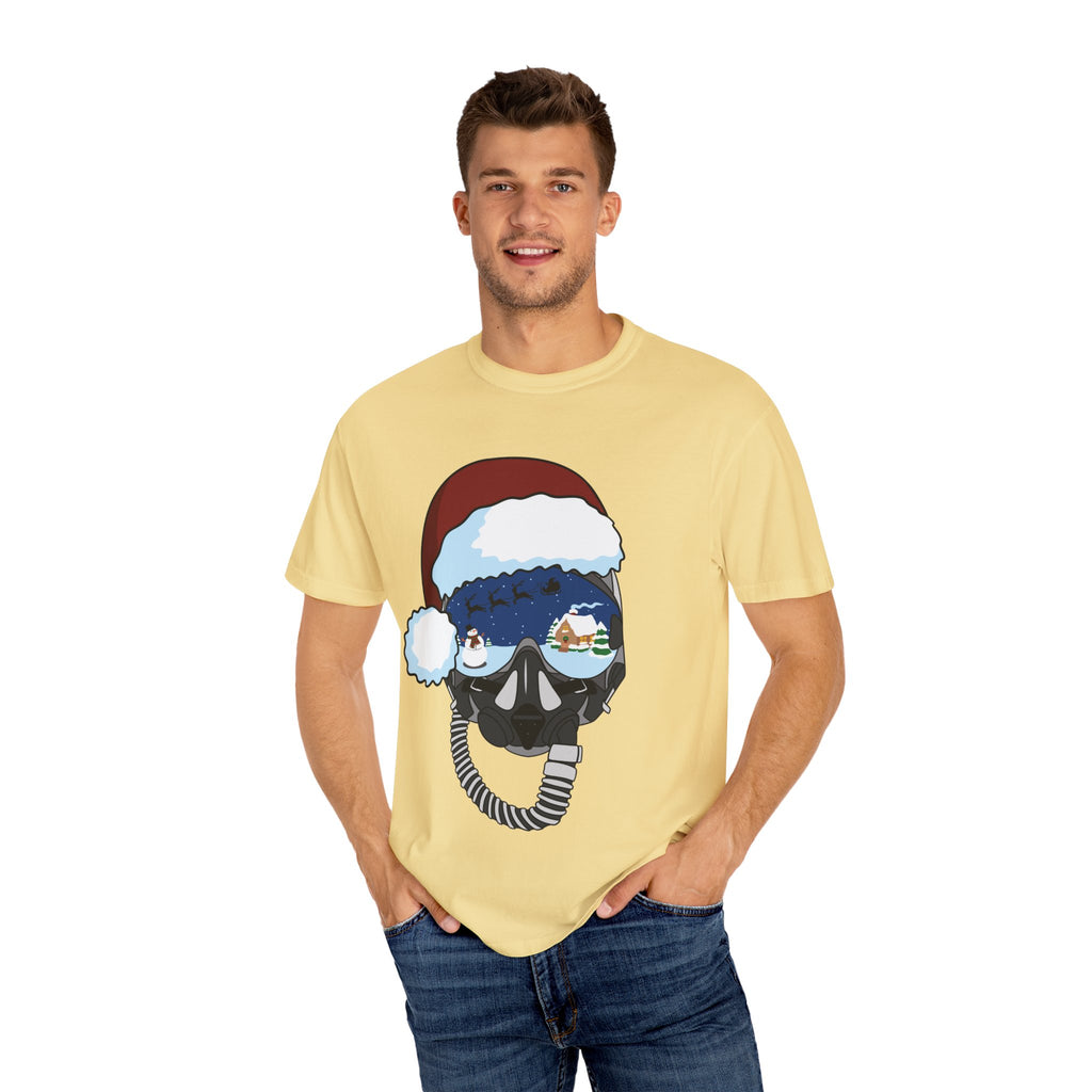 Santa Helmet Tee (Unisex)