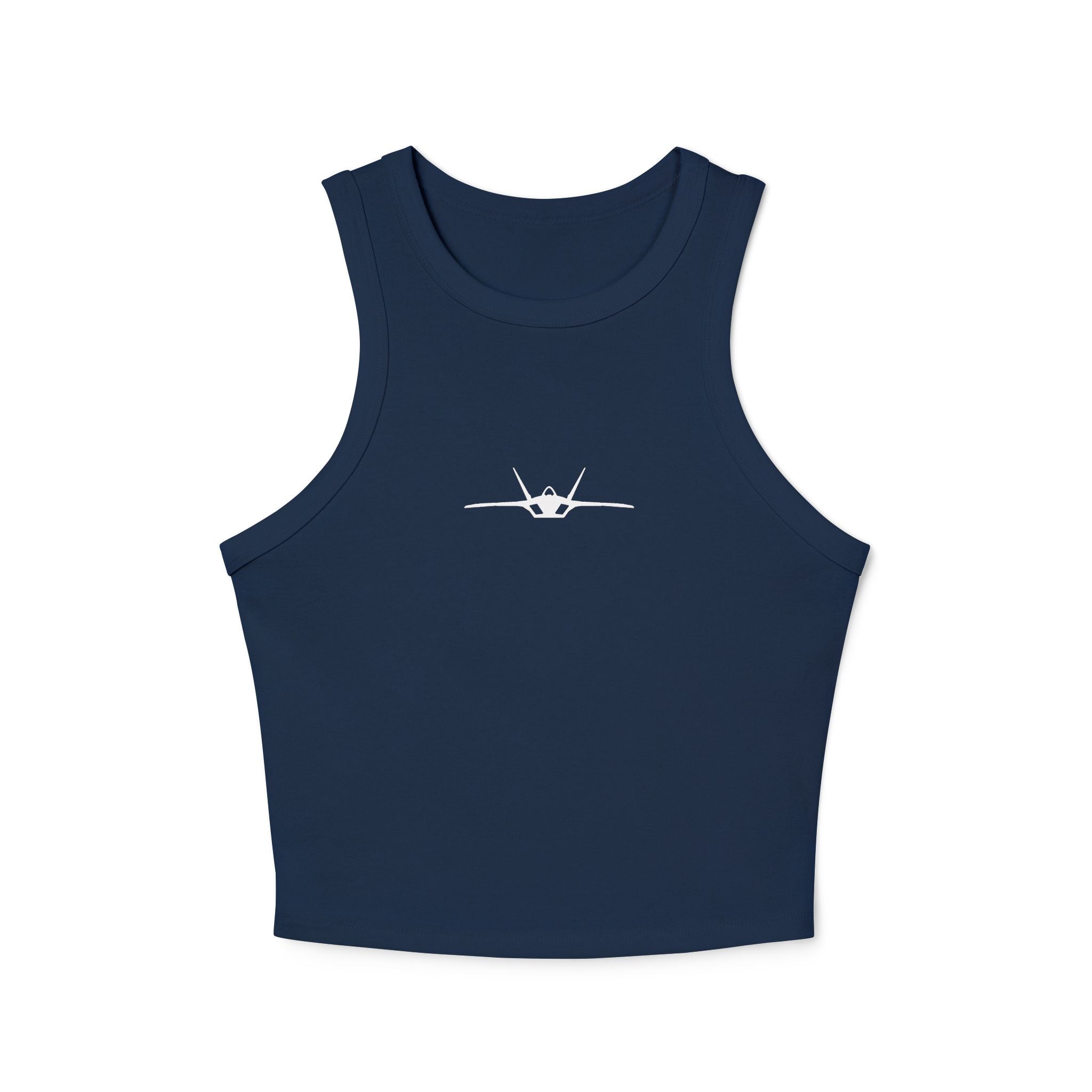 F-22 Silhouette Premium Crop Tank (Women)