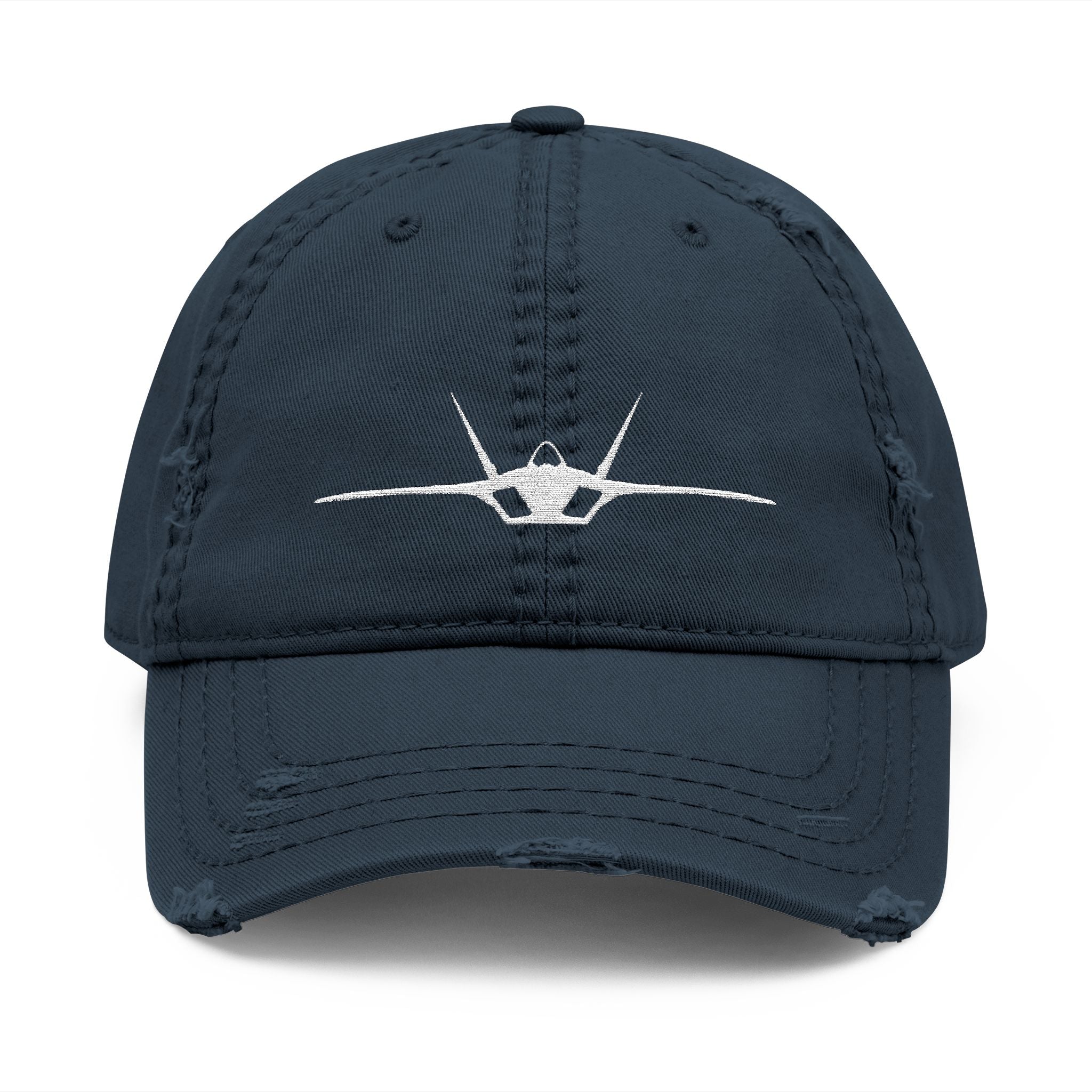 F-22 Distressed Dad Hat