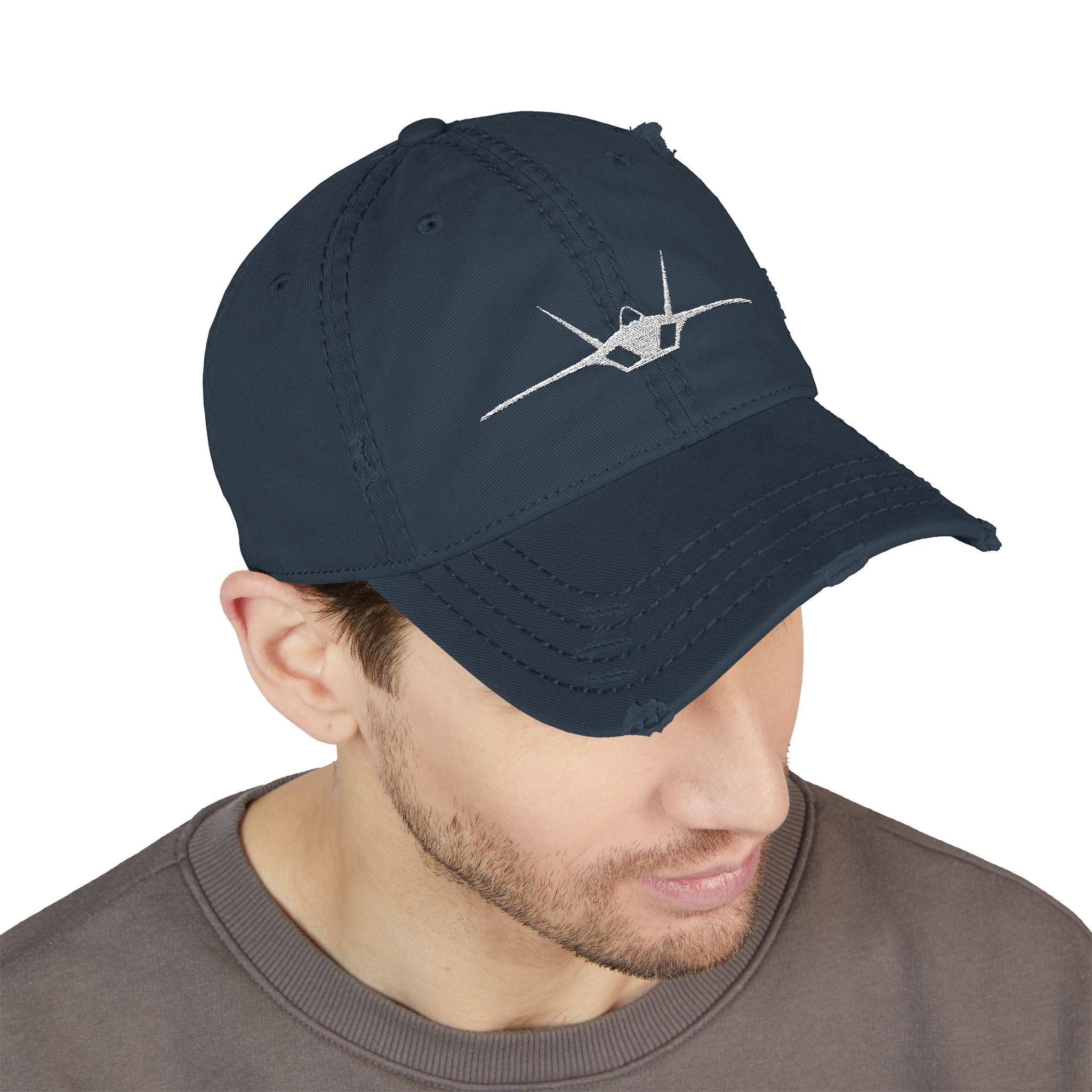 F-22 Distressed Dad Hat