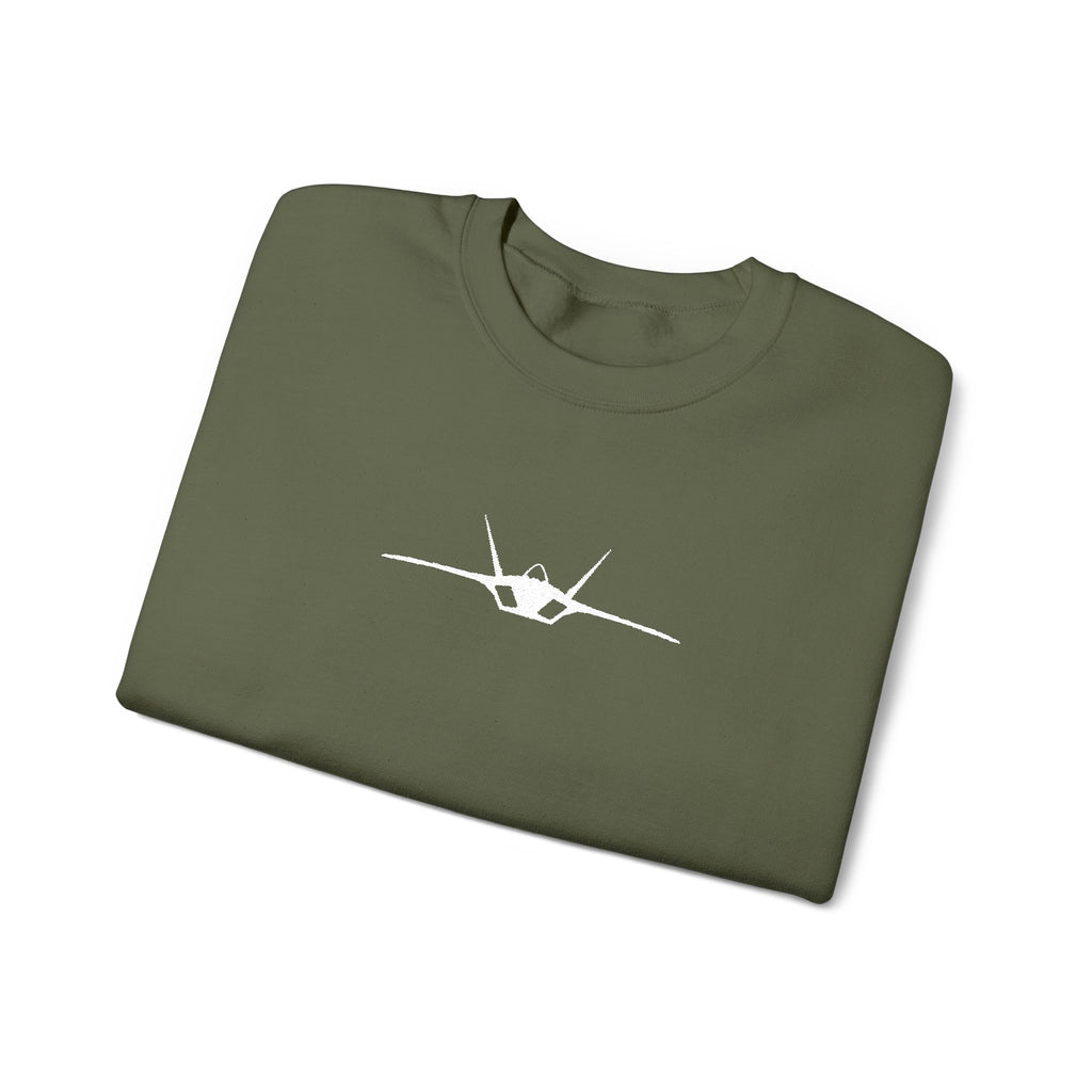 F-22 Embroidered Sweatshirt (Unisex)