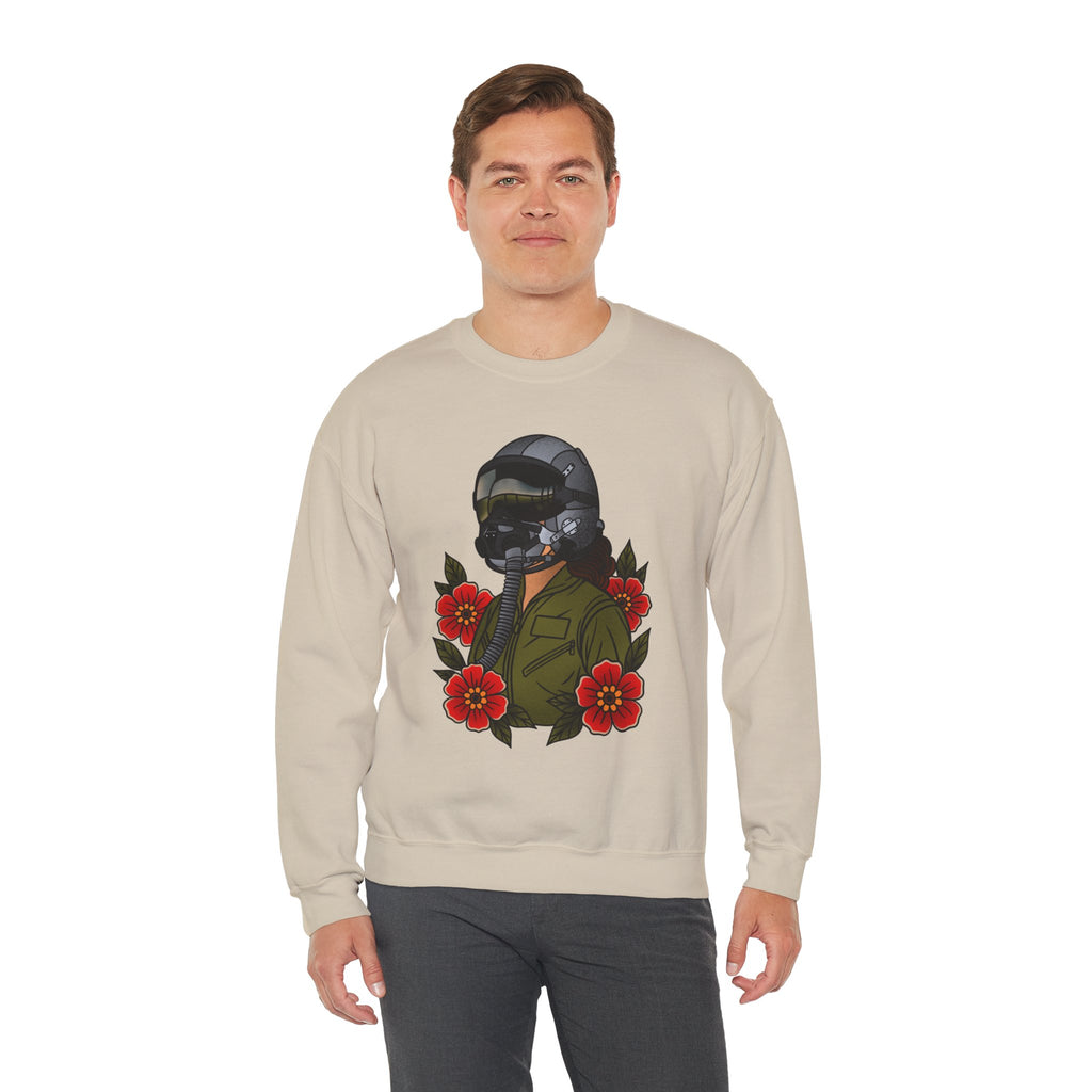 Fighter Pilot Sweatshirt - Fair (Unisex)