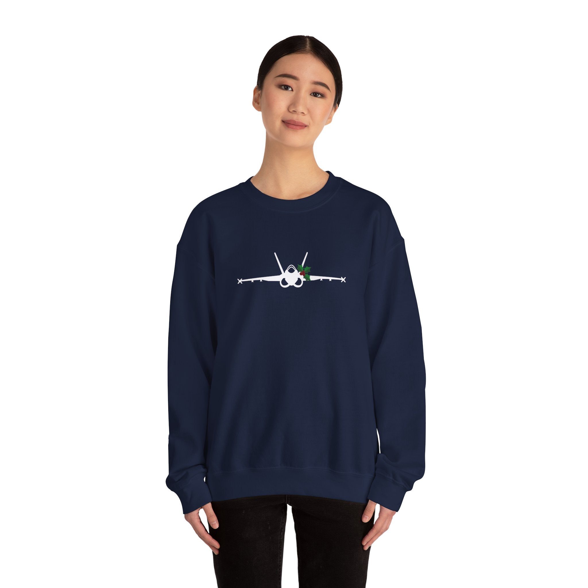 F-18 Holly Silhouette Sweatshirt (Unisex)