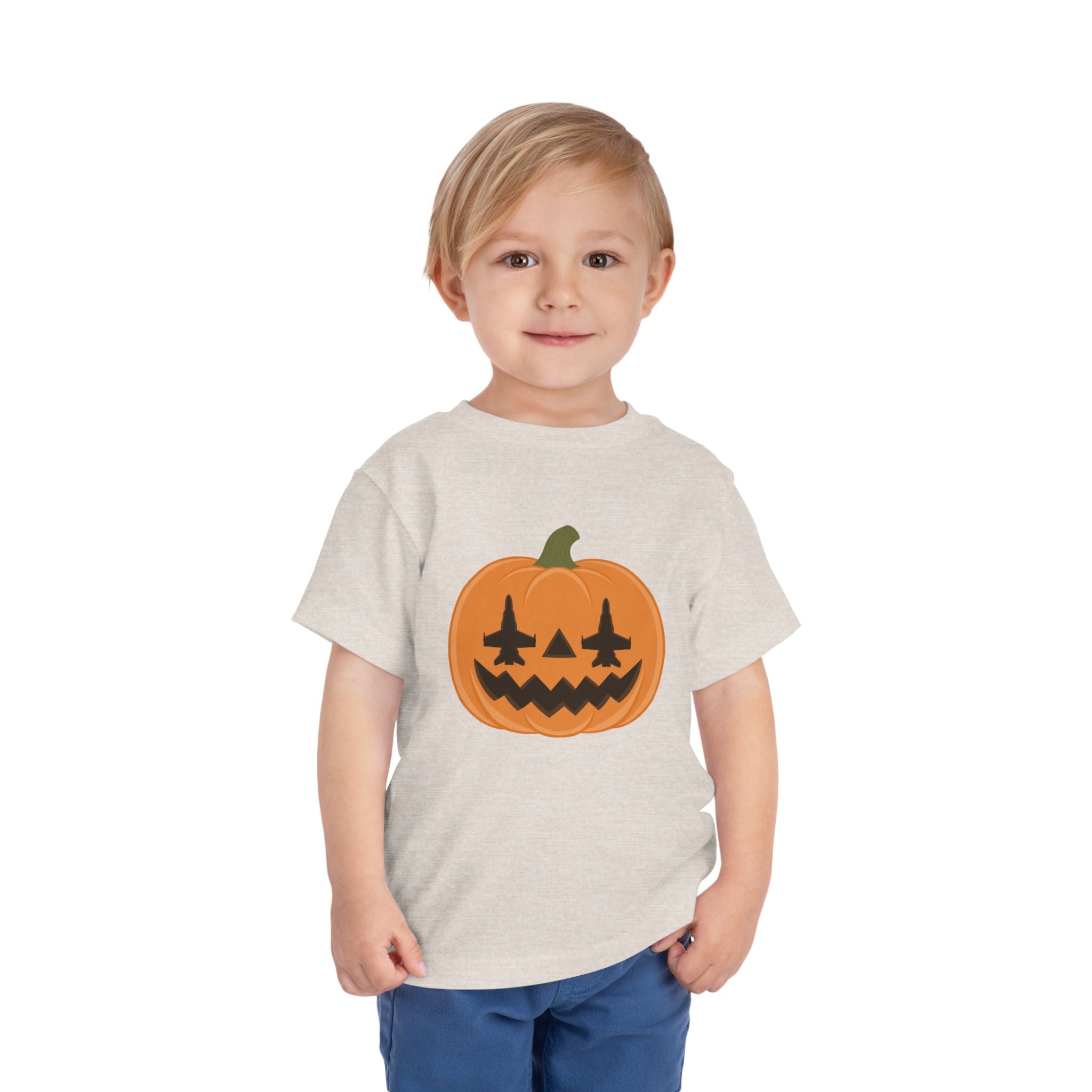 F-18 Jack-o-lantern Tee (Toddler)