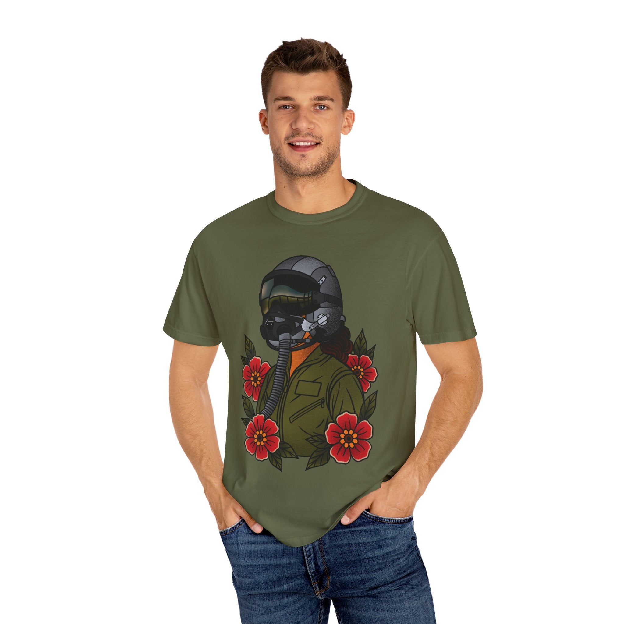Fighter Pilot Tee - Traditional (Unisex)
