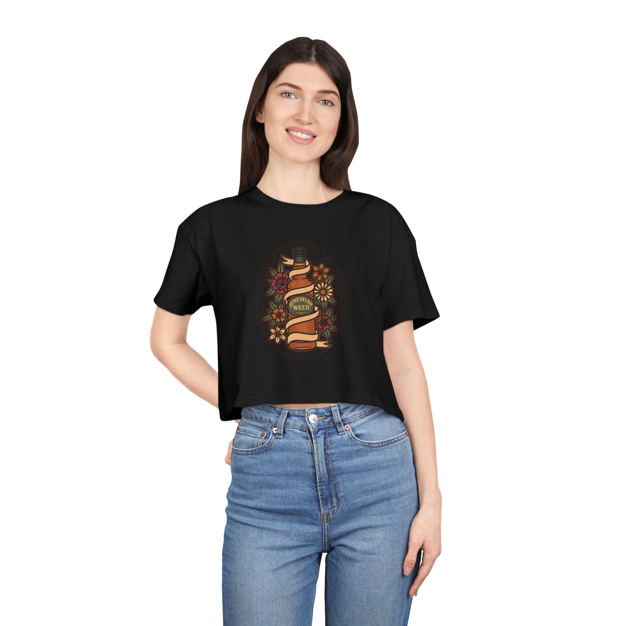 Jeremiah Weed Crop Tee