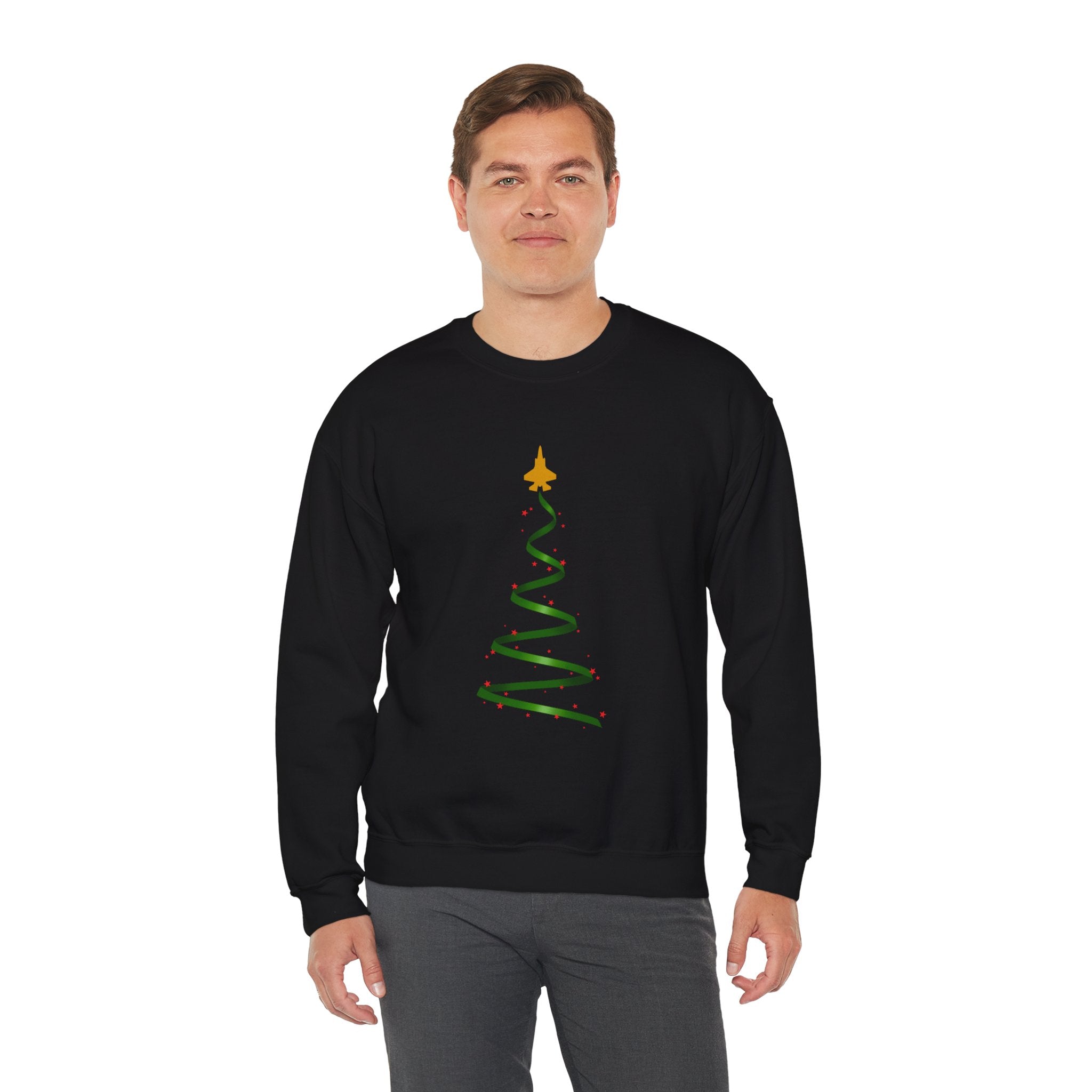 F-35 Christmas Tree Sweatshirt (Unisex)