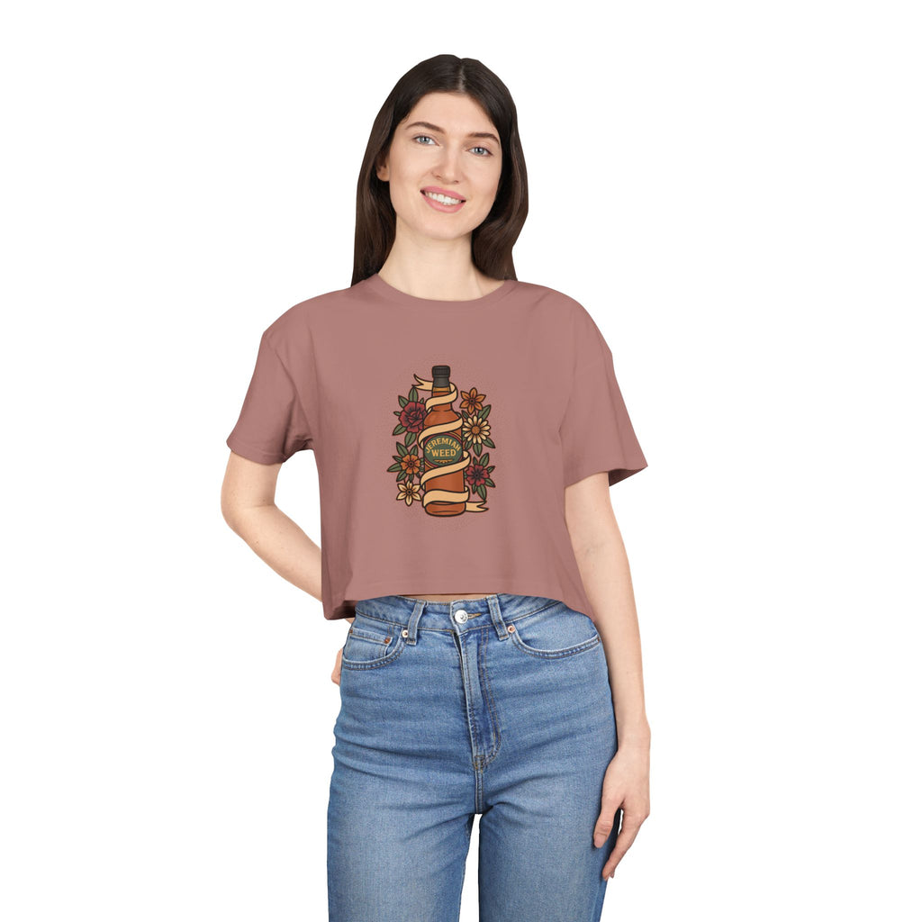 Jeremiah Weed Crop Tee